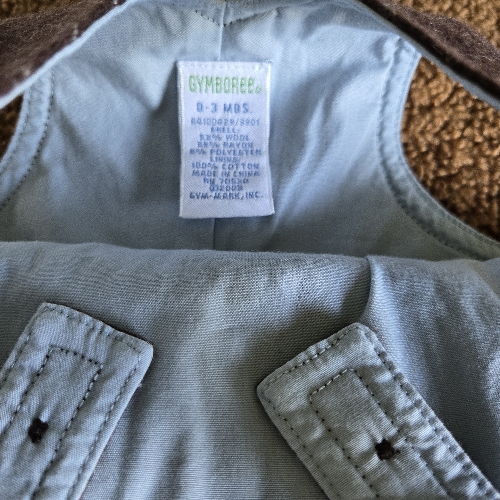 Vintage Brown Gymboree Wool Blend Yesteryear Pony Outfit 0-6 Mo Heritage Pumpkin - Picture 7 of 10